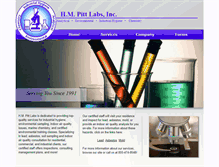 Tablet Screenshot of hmpittlabs.com